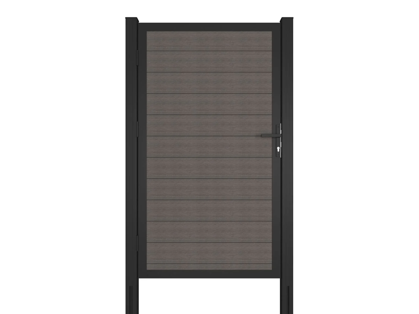 Linholm Zauntor Portland Silver Gray, 100 x 180 cm