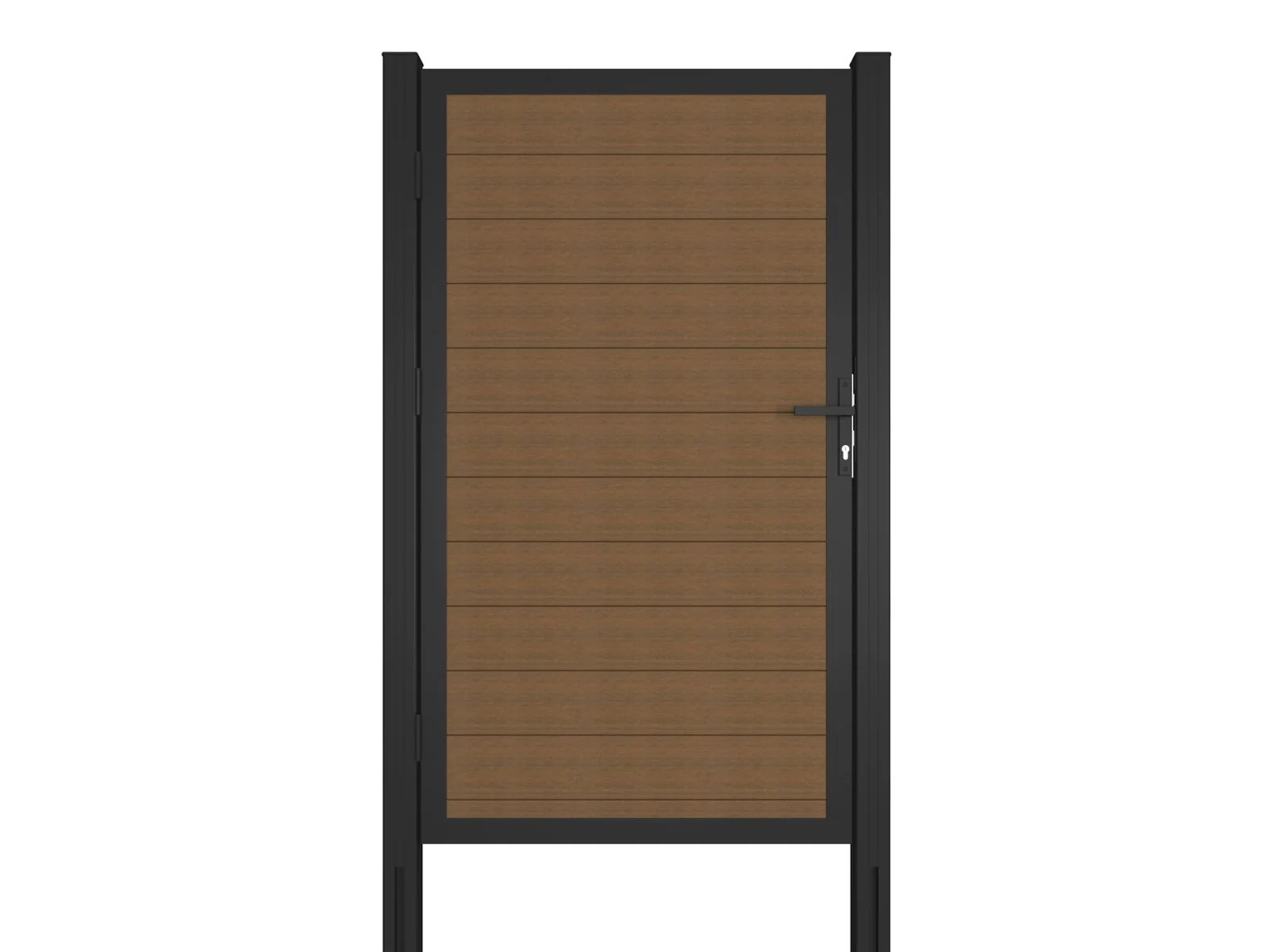 Linholm Zauntor Portland Teak, 100 x 180 cm