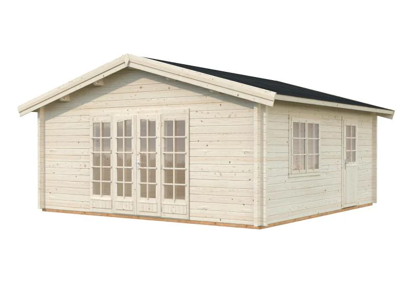 Palmako Blockbohlenhaus Irene 27,7 70 mm transparente Imprägnierung