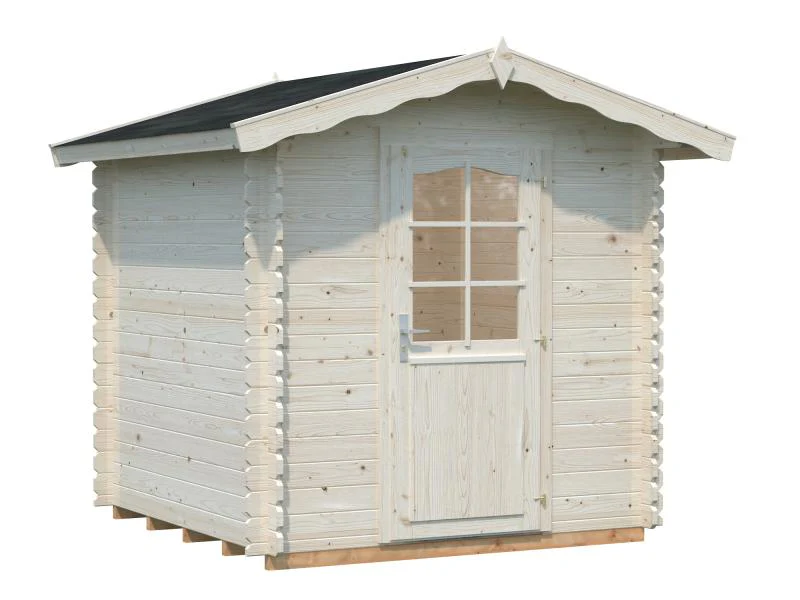 Palmako Blockbohlenhaus Vivian 3,8 28 mm natur - Image 2