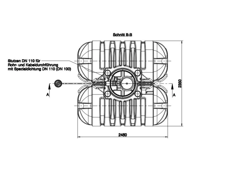 Roth Flachtank - Zisterne Twinbloc Garten-Set 5000 Liter - Image 5