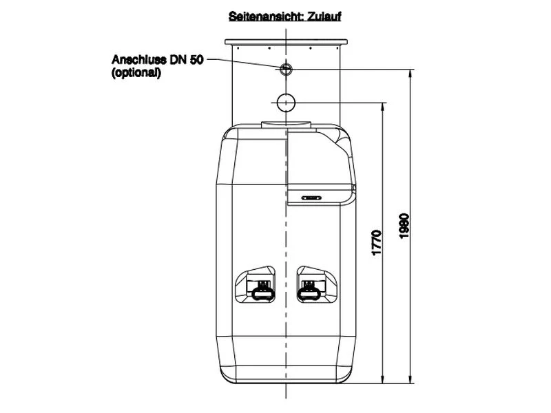 Roth Regenwasser Sammelbehälter 2000 Liter inkl. Filterkorb - Image 4