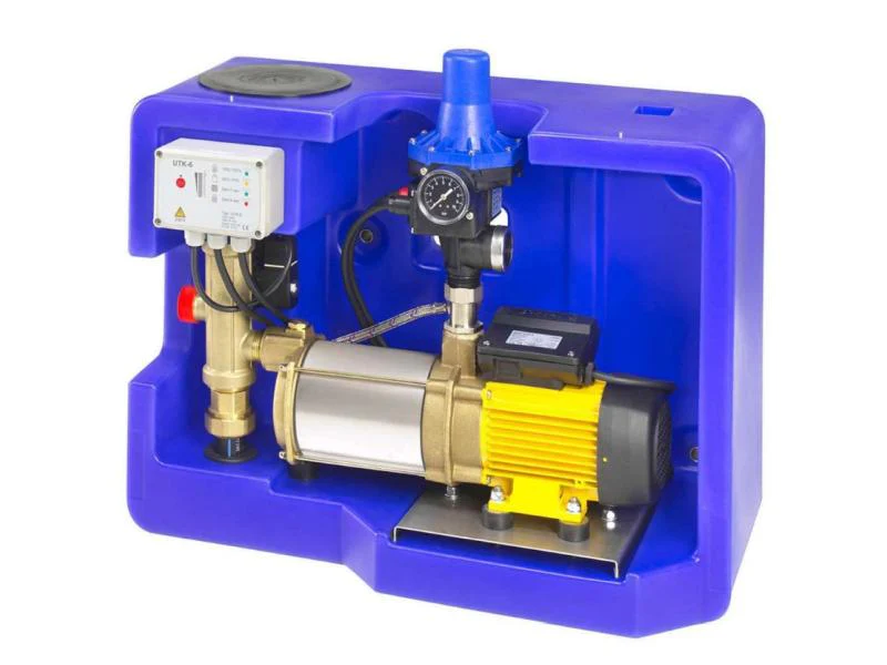 Roth Regenwasseranlage für Haus&Garten, 5000 Liter, mit Flachtank & Pumpen-Modul Komfort - Image 4