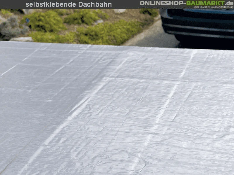 selbstklebende Dachbahn 45 qm für Flachdachhäuser