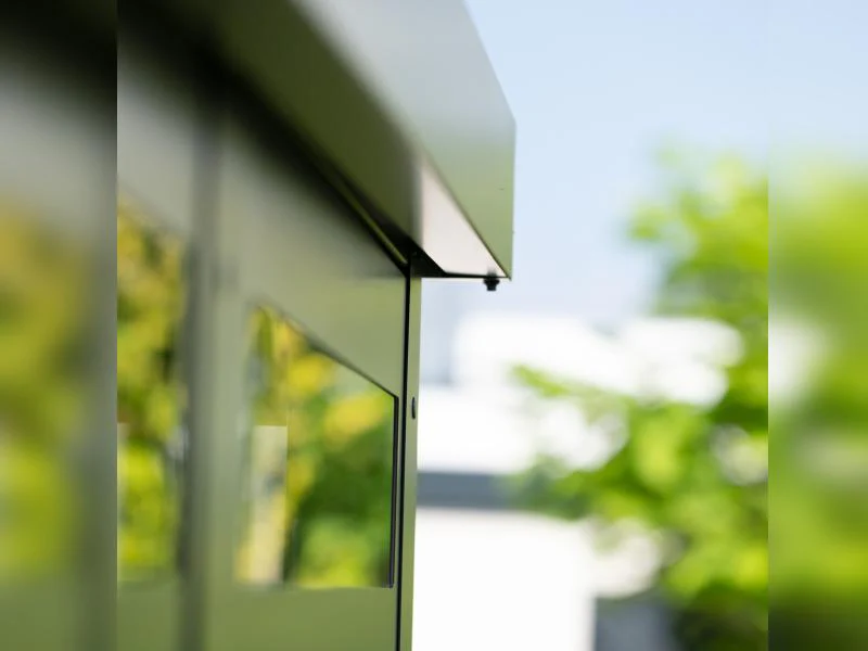 Shape Metallgerätehaus Typ 32, mit Oberlicht rundherum 2 x 2 m - Image 4