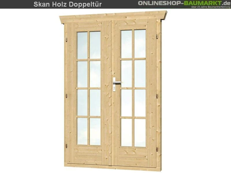 Skan Holz Blockbohlenhaus Breda, 380 x 300 cm - Image 5