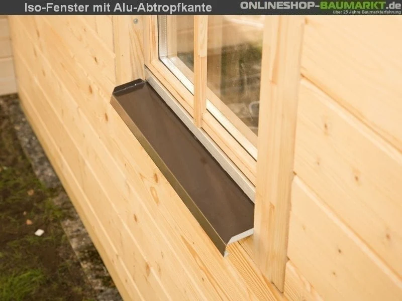 Skan Holz Blockbohlenhaus Toronto 4 70plus, 660 x 420 cm - Image 7