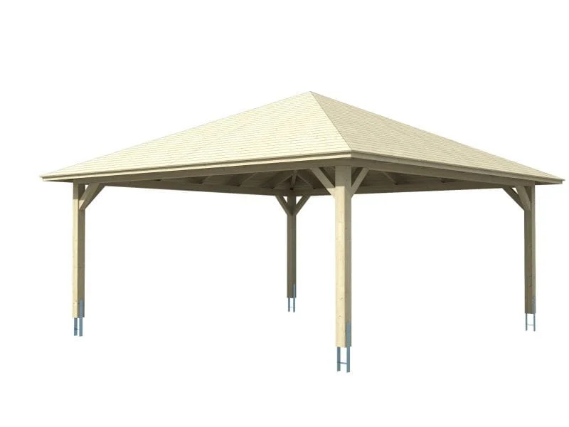 Skan Holz Carport Taunus 14 Gr. 3 natur - Image 2