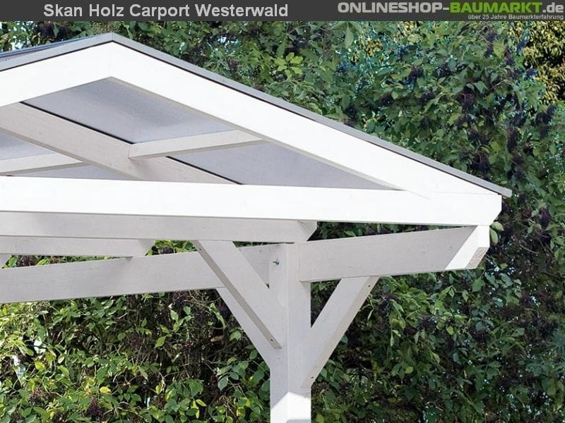 Skan Holz Carport Westerwald 362 x 648 cm Leimholz - Image 5