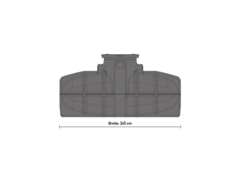 Speidel Regenwasser Flachtank Zisterne 5000 Liter - Image 6