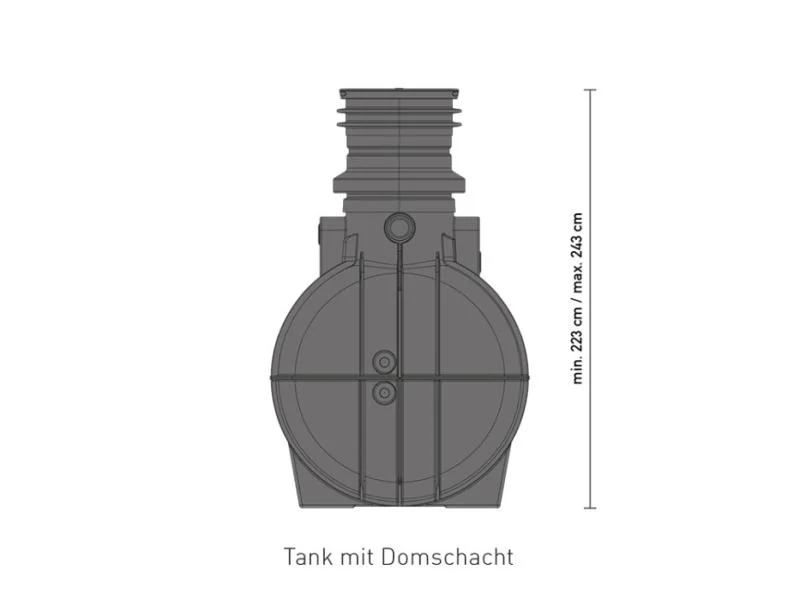 Speidel Regenwasser Komplettanlage Comfort für Haus&Garten, 3000 Liter - Image 3
