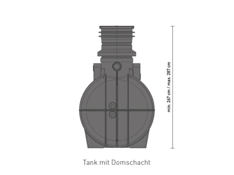 Speidel Regenwasser Komplettanlage Standard für Haus&Garten, 5000 Liter - Image 3