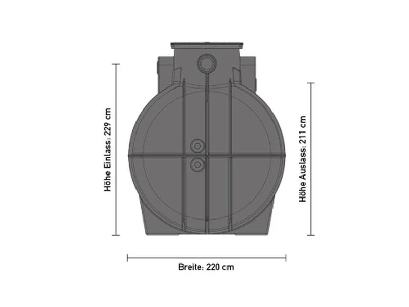 Speidel Zisterne Komplett-Set Garten Eco 7500 Liter - Image 4