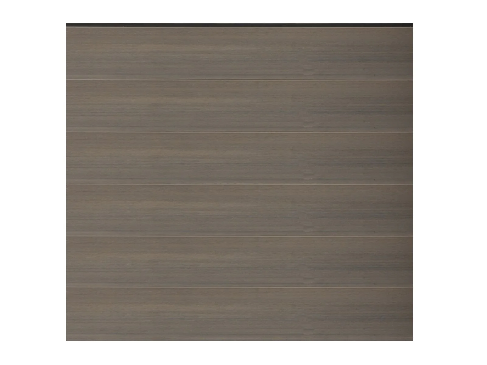T&J WPC Zaun Elze Grundfeld (Komplettset) – Grau, Pfosten 180 cm