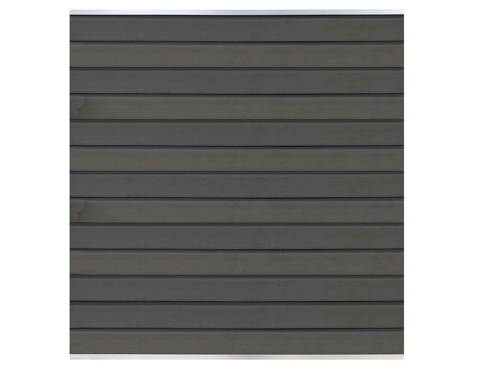 T&J WPC Zaun Set: Wollbach | Grau