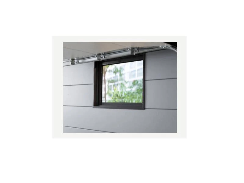 Telluria Metall-Garage Classico 3663, Granitgrau, inkl. Garagentor und Fenster - Image 6