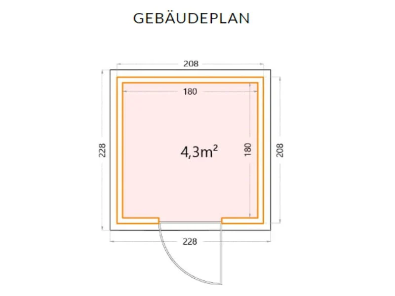 Telluria Metall-Gerätehaus Classico 2121 Weiß - Image 2