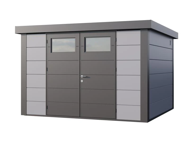 Telluria Metall-Gerätehaus Classico 3330 Lichtgrau