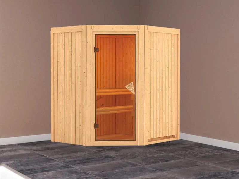 Tonja - Karibu Sauna Plug & Play ohne Ofen - ohne Dachkranz - - Image 2