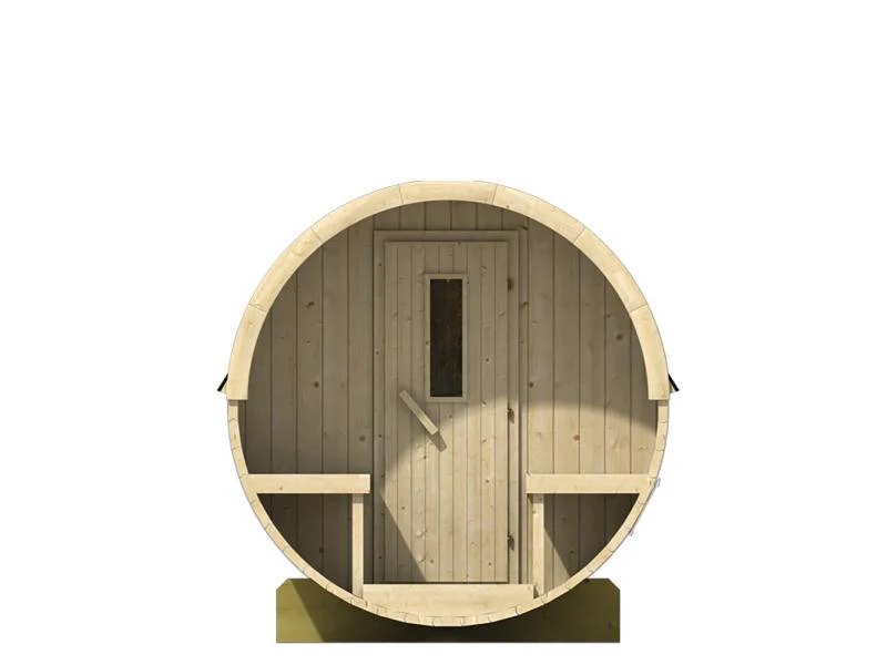 Tuindeco Saunafass 195 x 250 cm Thermowood - Image 3