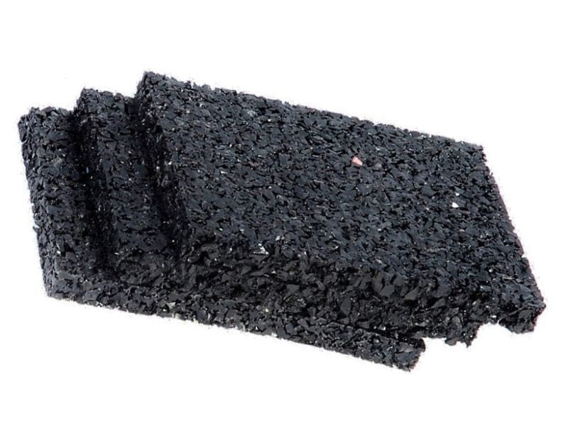 Unterleger für Gartenhäuser Granulatpads Gummi 144 Stück - Image 2