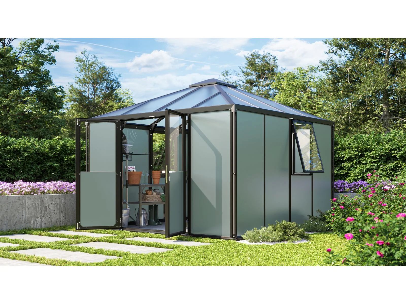 Vitavia Gerätehaus Universum schwarz