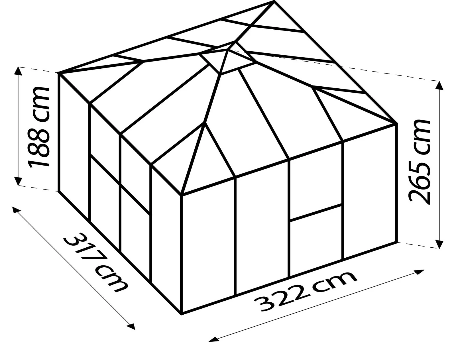 Vitavia Gerätehaus Universum schwarz - Image 4