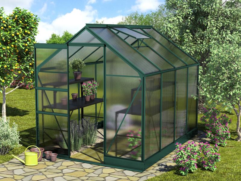 Vitavia Gewächshaus Apollo 5000 HKP 4 mm Smaragd