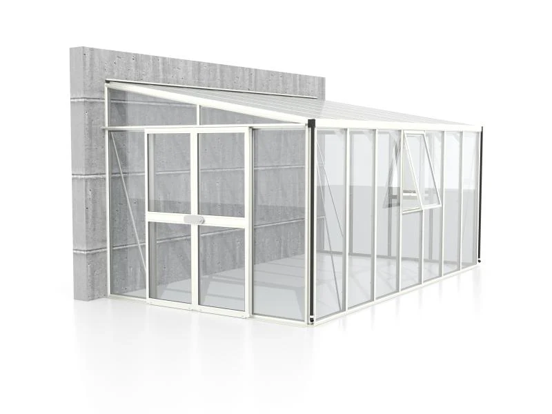 Vitavia Gewächshaus Athena 11900 ESG/HKP, Weiss - Image 5