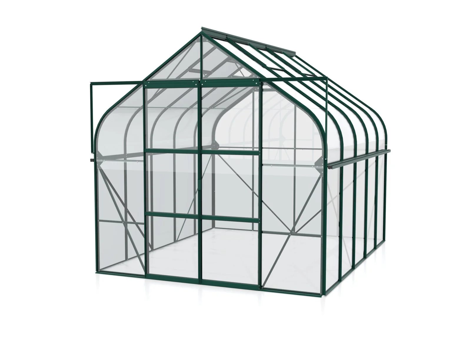 Vitavia Gewächshaus Diana 8300 ESG 3 mm dunkelgrün - Image 4