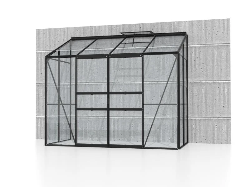 Vitavia Gewächshaus Ida 3300, 3mm ESG, Schwarz - Image 8