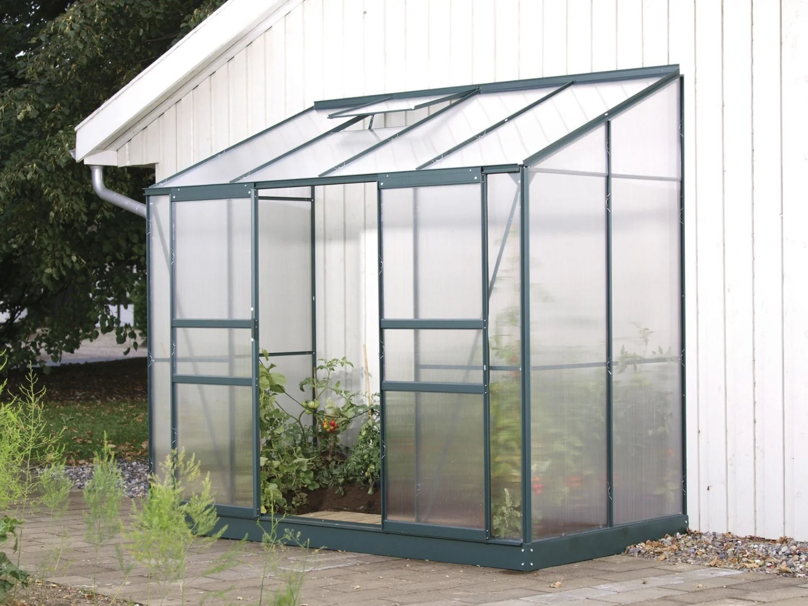 Vitavia Gewächshaus Ida 3300 HKP 4 mm dunkelgrün