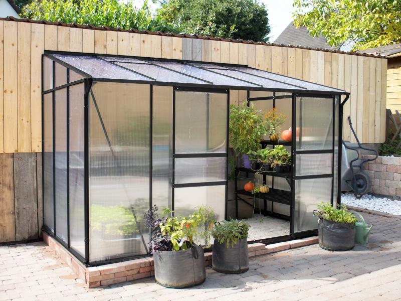Vitavia Gewächshaus Ida 6500 HKP 6 mm, Schwarz - Image 2