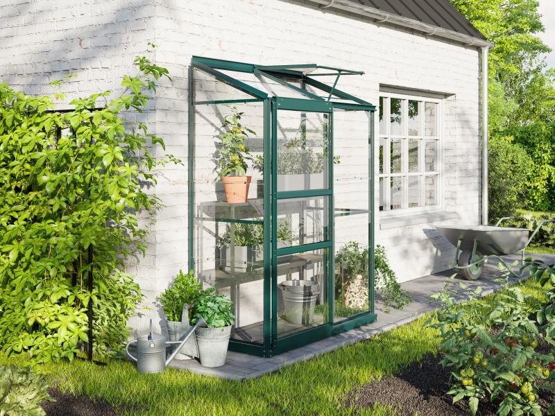 Vitavia Gewächshaus Ida 900, 3mm ESG, Smaragd - Image 4