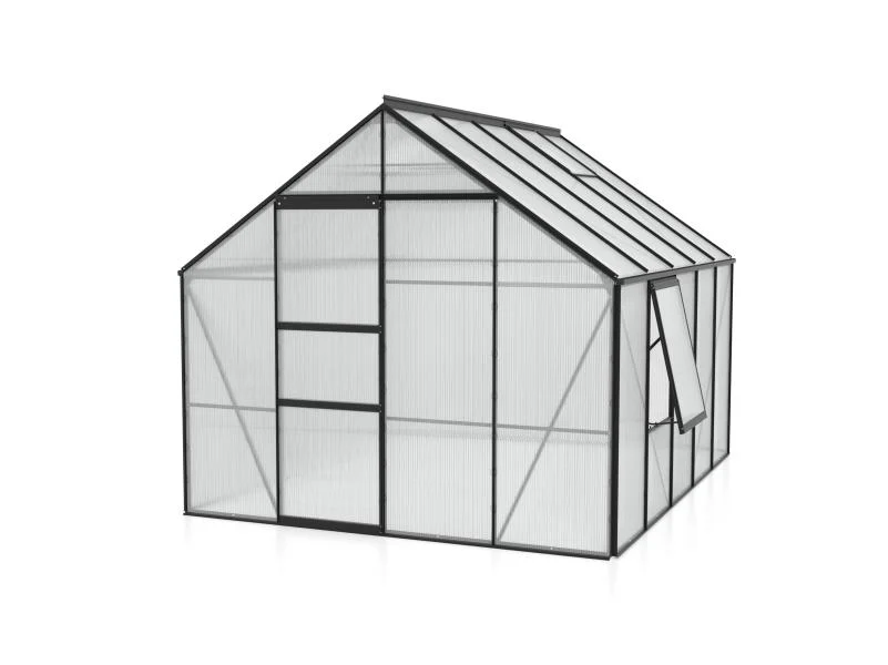 Vitavia Gewächshaus Meridian 1, 8300 HKP 4 mm, schwarz - Image 3