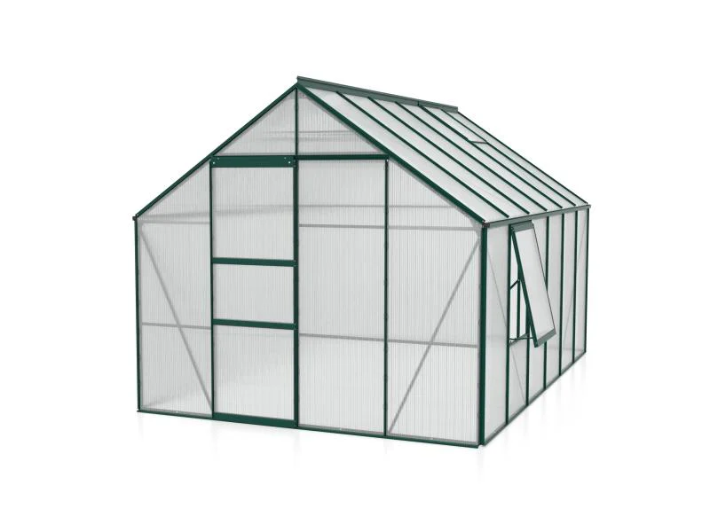 Vitavia Gewächshaus Meridian 1, 9900 HKP 6 mm, smaragd - Image 2