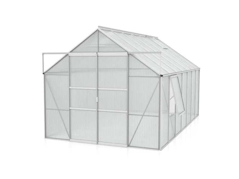 Vitavia Gewächshaus Meridian 2, 11500 HKP 4 mm Alu, mit Doppelschiebetür - Image 2