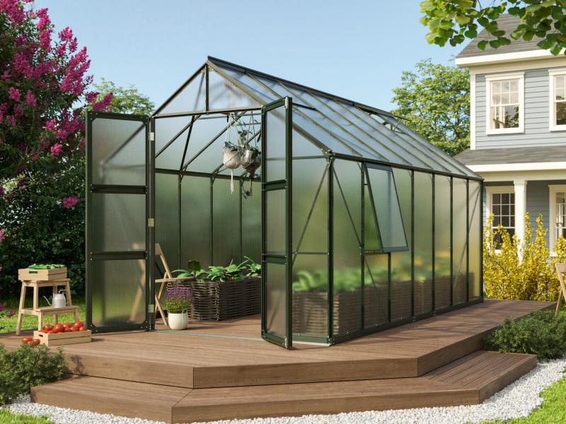 Vitavia Gewächshaus Olymp 11500 HKP 4 mm Smaragd