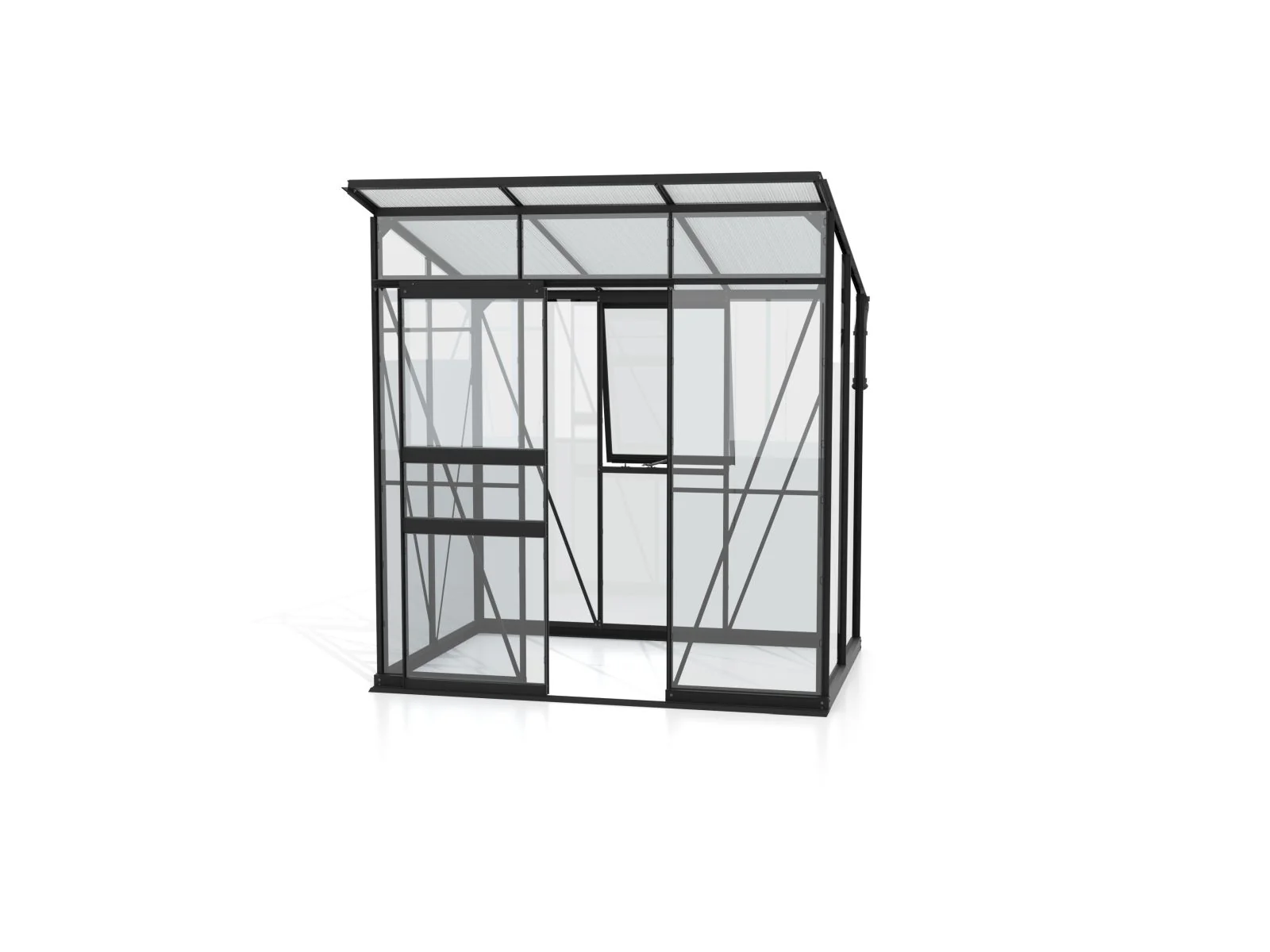 Vitavia Gewächshaus Palma 3250 ESG/HKP, schwarz - Image 2
