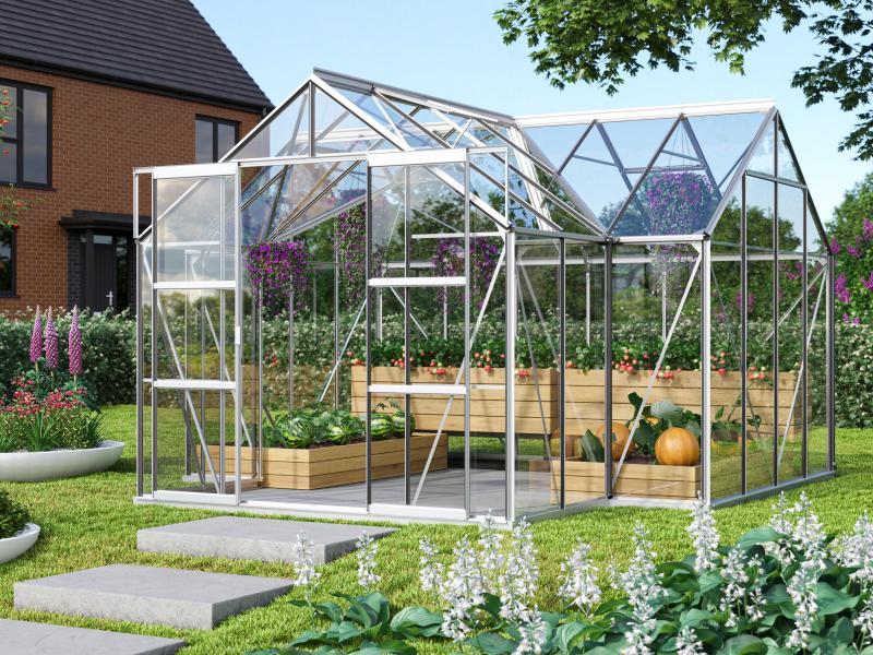 Vitavia Gewächshaus Sirius Orangerie ESG 3 mm Alu, inkl. Fundamentrahmen - Image 3