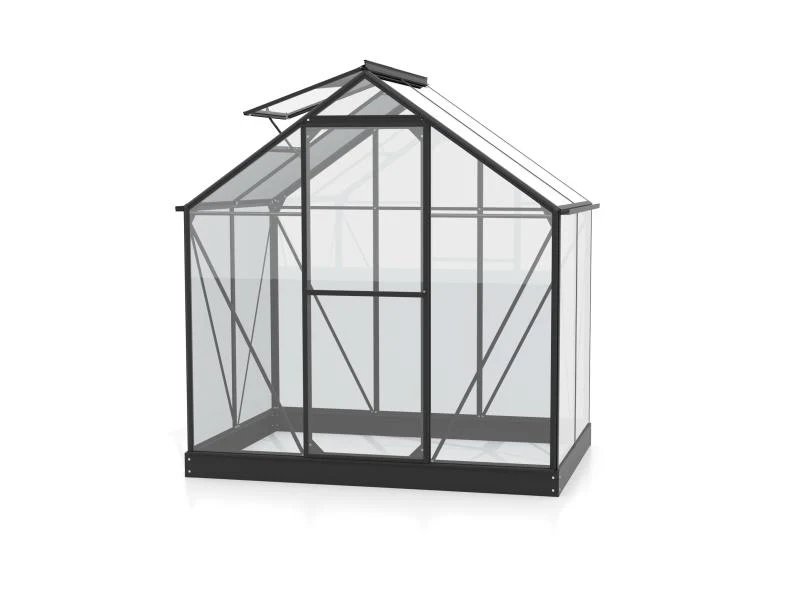 Vitavia Gewächshaus Triton 2500 ESG 3 mm, schwarz - Image 2