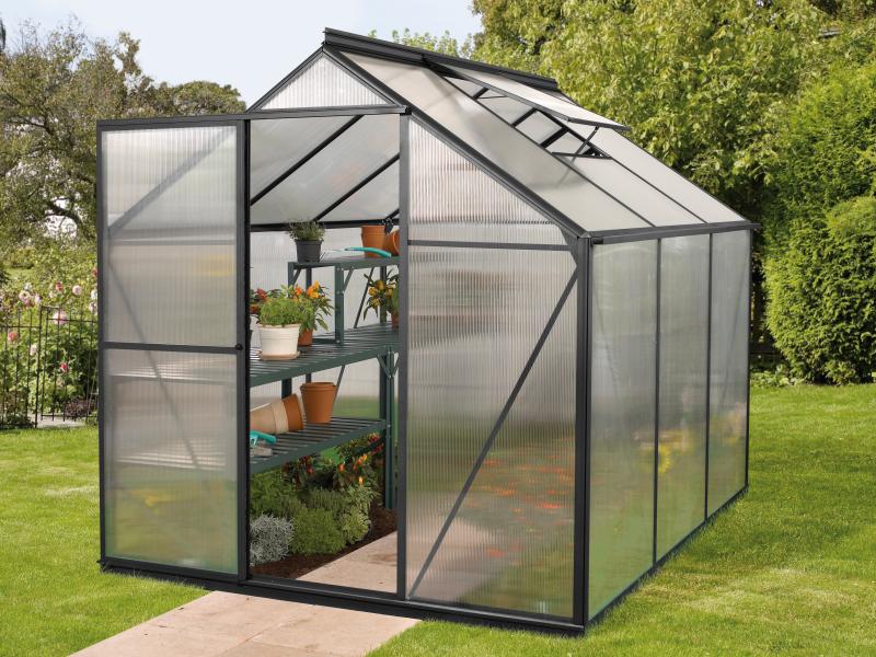 Vitavia Gewächshaus Triton 3800 HKP 6 mm Schwarz - Image 2