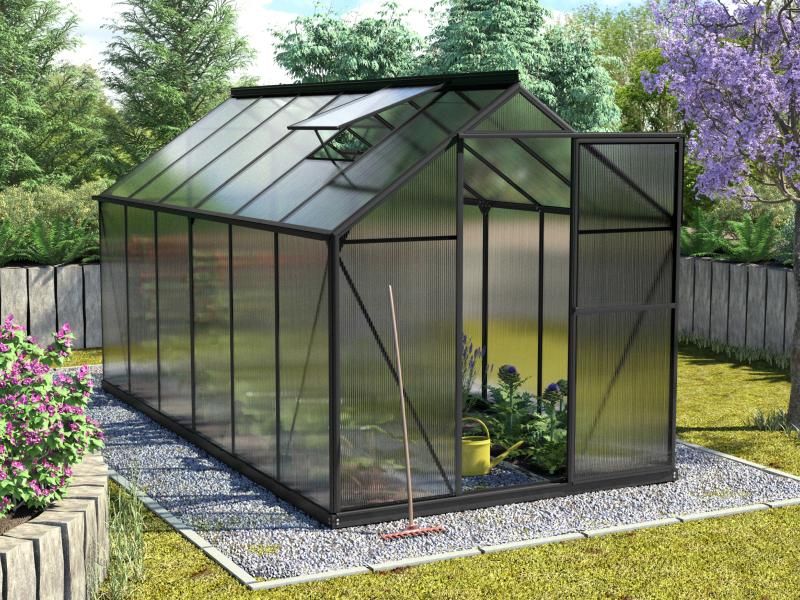 Vitavia Gewächshaus Triton 7500 HKP 4 mm Schwarz - Image 2