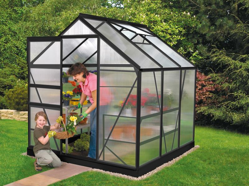 Vitavia Gewächshaus Venus 3800 HKP 4 mm Schwarz