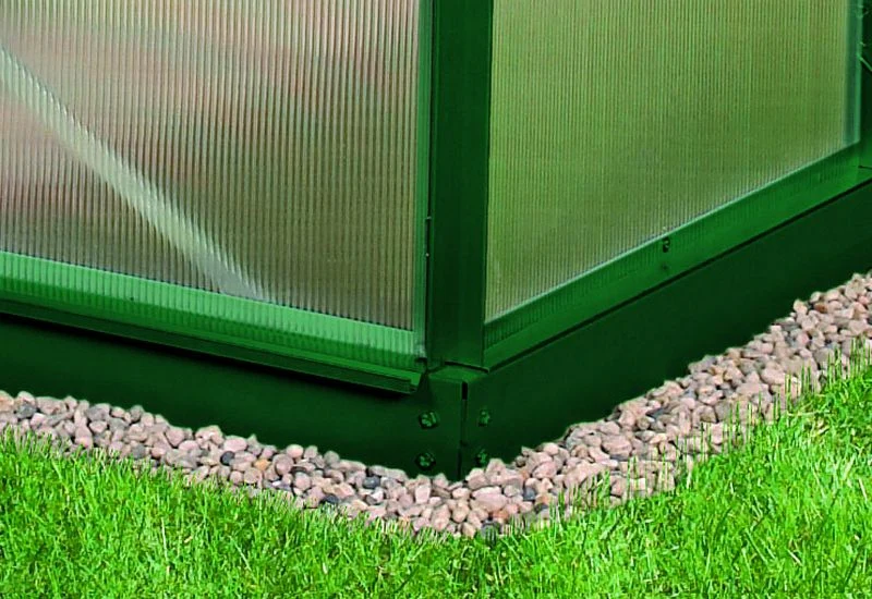 Vitavia Stahl-Fundament 7800, 6 cm für Gewächshäuser grün - Image 2
