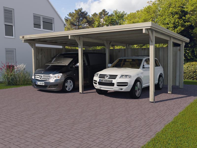 Weka Carport 618 Größe 1 kdi