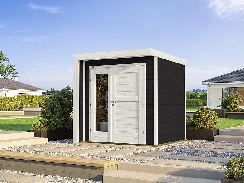 Weka Design-Gartenhaus 262 B anthrazit