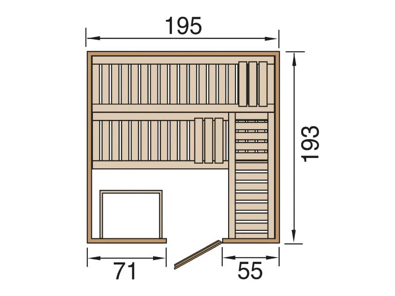 Weka Design-Sauna Kemi 4 GT - Image 2
