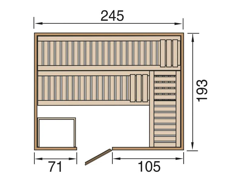 Weka Design-Sauna KEMI 5 GT - Image 2