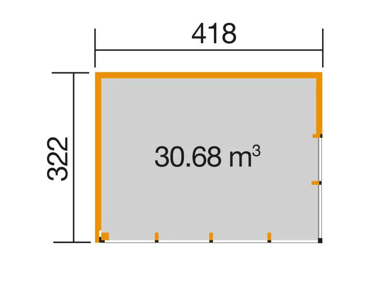 Weka Designhaus 412 Gr. 2 44 mm graphitgrau - Image 2